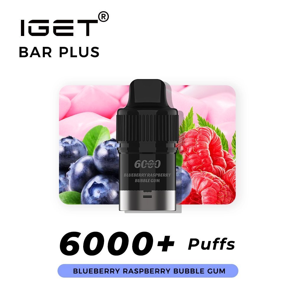 Blueberry Raspberry Bubble Gum – BAR Plus – POD ONLY