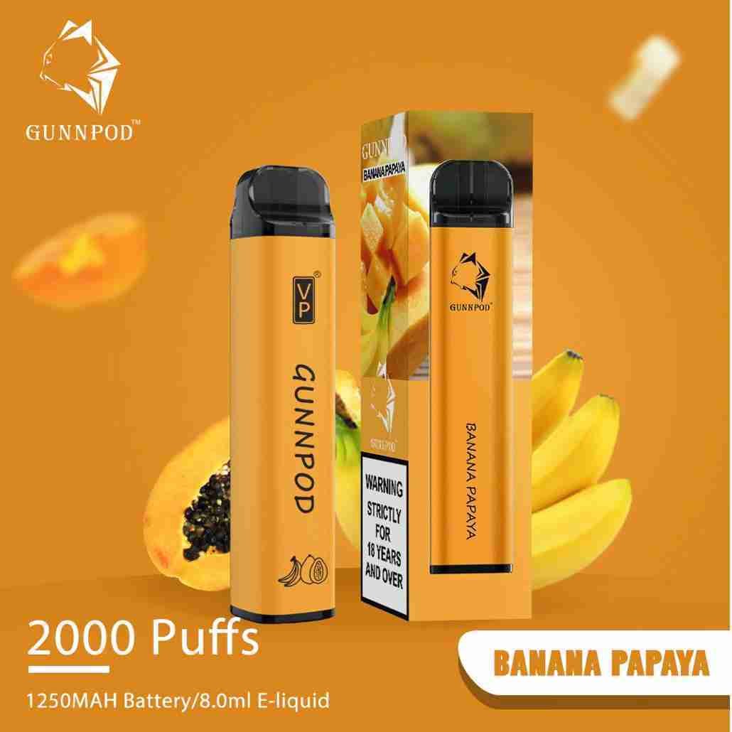 Banana Papaya – 2000 puffs