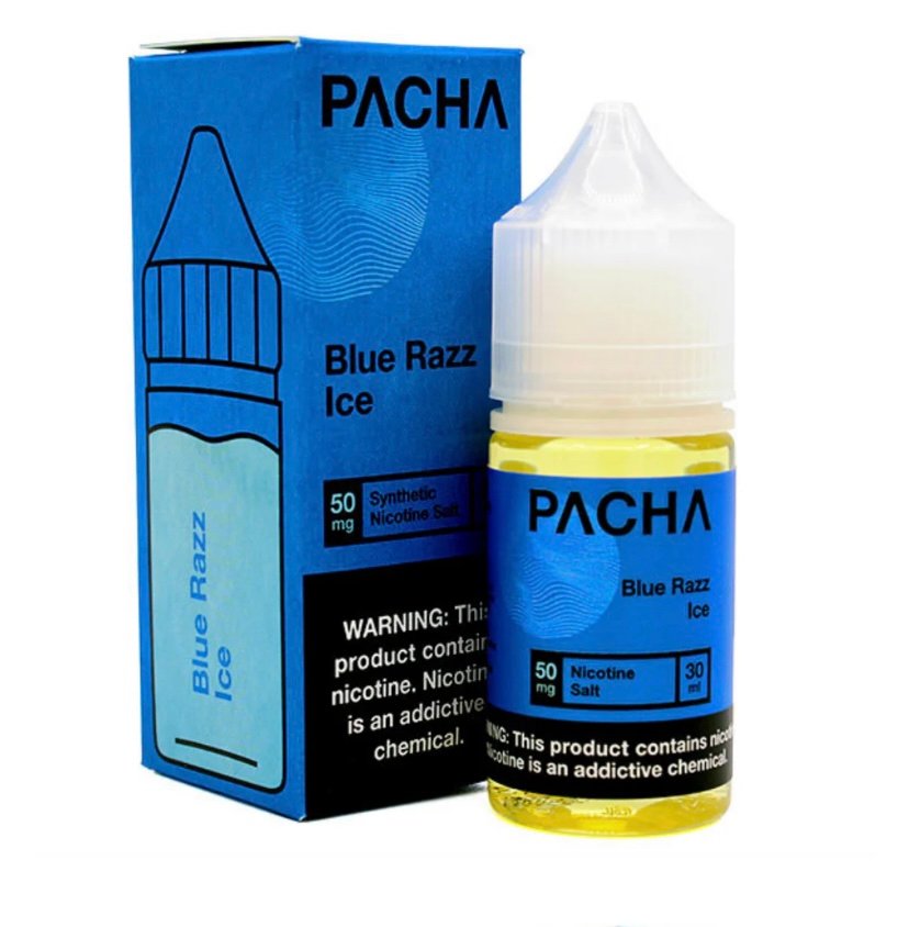 Pacha Syn Salt - Blue Razz Ice (30ml) - Image 2
