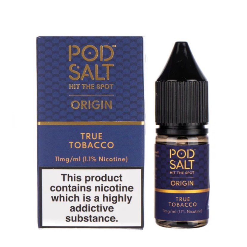 True Tobacco Nic Salt by Pod Salt Origin