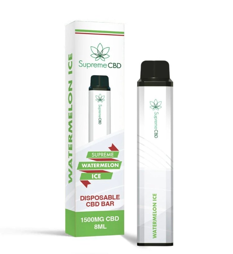 CBD Disposable Vape - Watermelon Ice (1500mg)