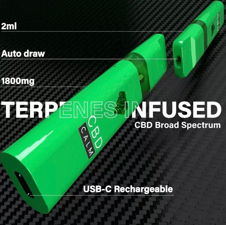 Gelato Cali – CBD Terpenes 1800mg Disposable Vape | CBD Calm - Image 4