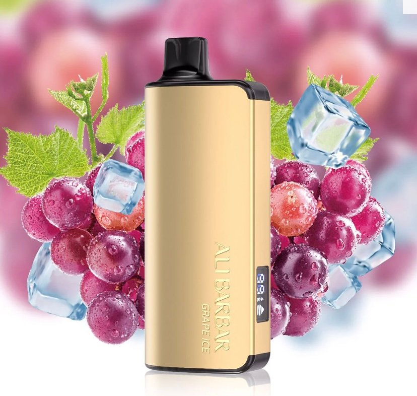 ALIBARBAR INGOT GRAPE ICE 9000 PUFFS