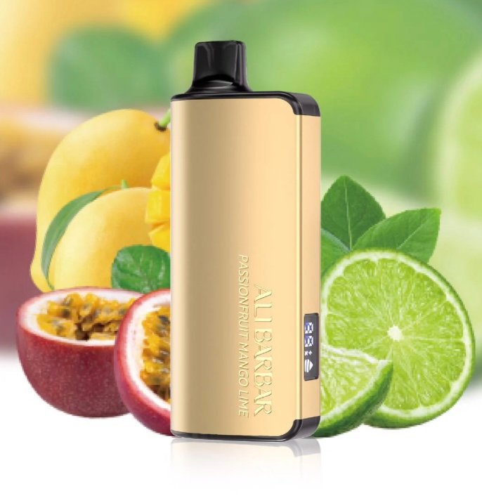 ALIBARBAR INGOT PASSION FRUIT MANGO LIME 9000 PUFFS