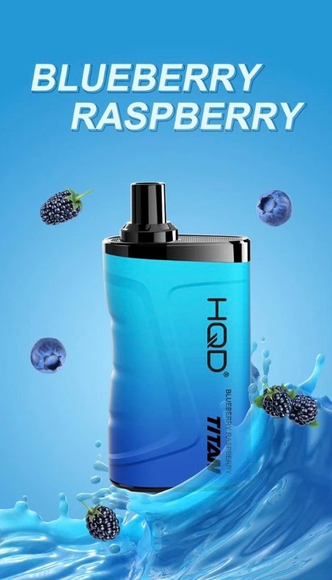 HQD TITAN BLUEBERRY RASPBERRY 7000 PUFFS