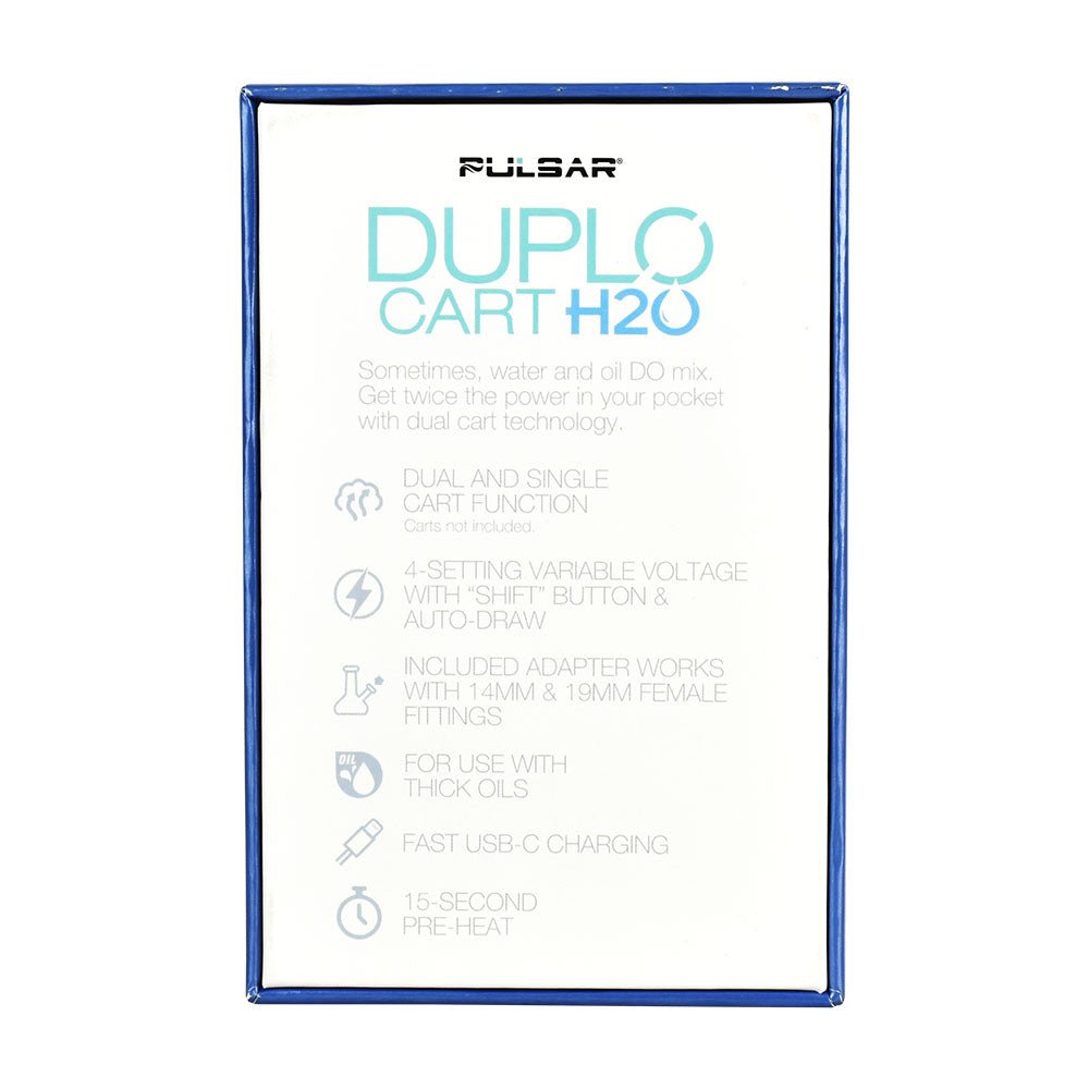 Pulsar DuploCart H2O Thick Oil Vaporizer w/ Water Pipe Adapter - Image 12