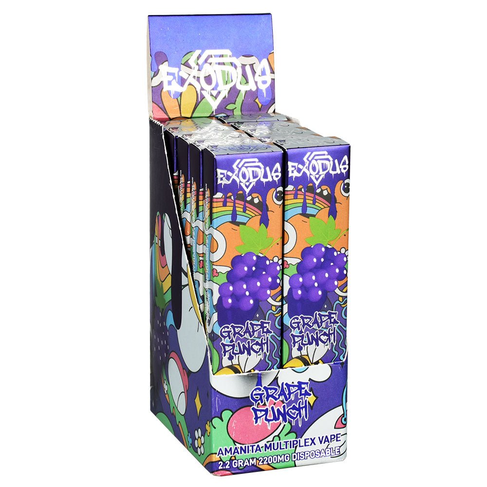 Exodus Amanita HHC Multiplex Disposable Vape | 2.2g | 10pc Display - Image 6