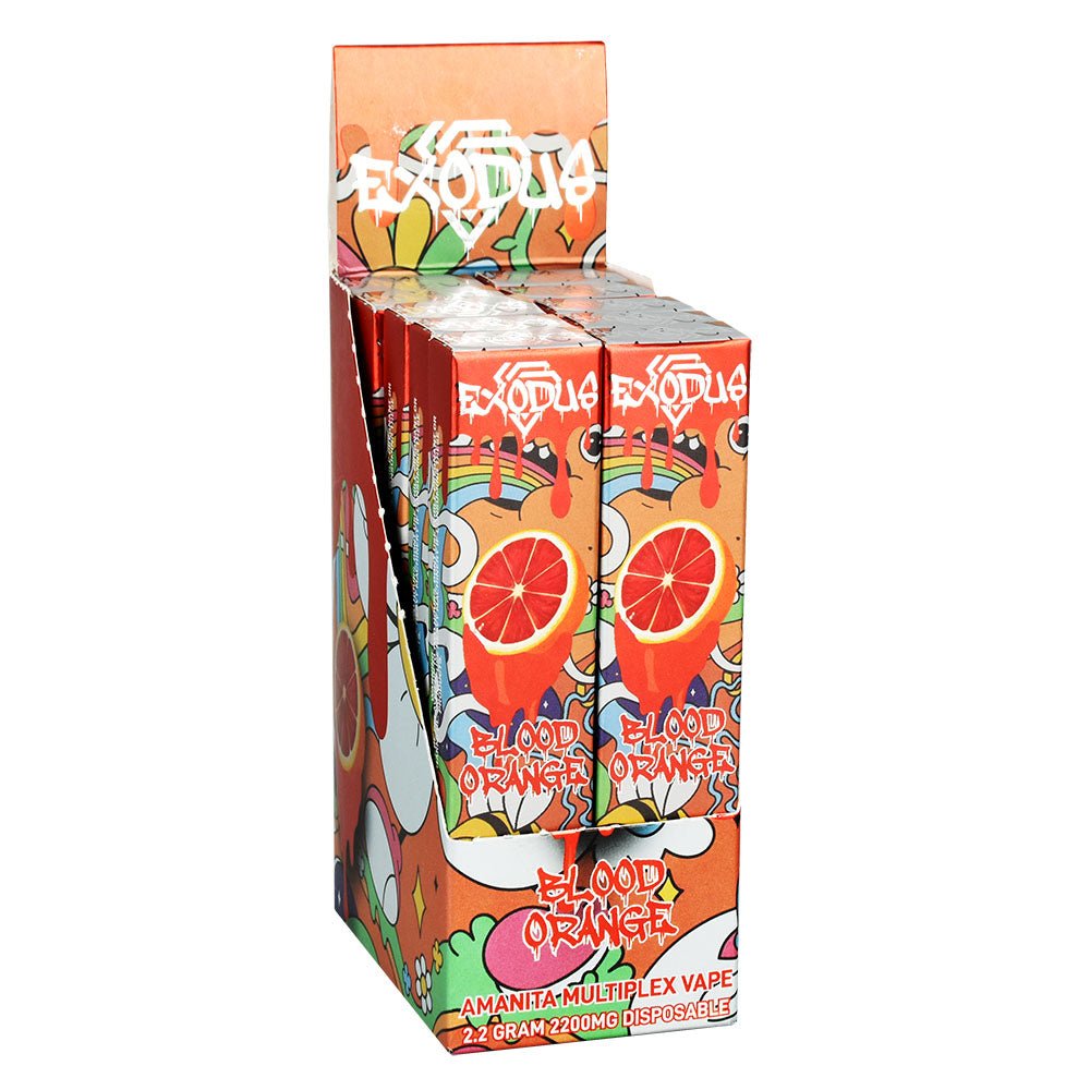 Exodus Amanita HHC Multiplex Disposable Vape | 2.2g | 10pc Display - Image 12