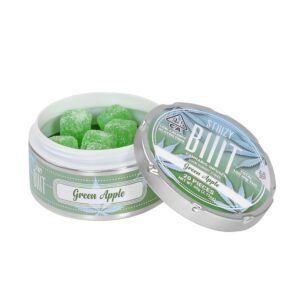 Green Apple BIIIT Sour Gummy Cubes