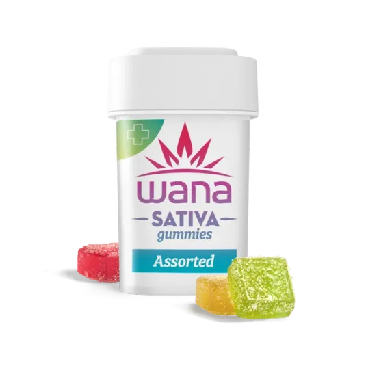 ASSORTED FLAVORS (MED) // SATIVA Wana Gummies