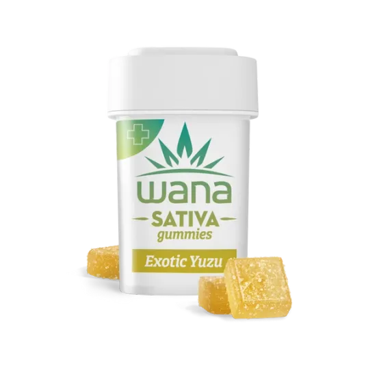 EXOTIC YUZU (HIGH-DOSE MED) // SATIVA Wana Gummies