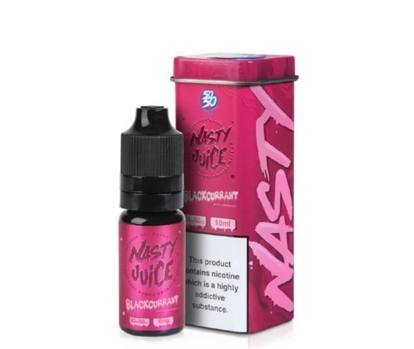 NASTY JUICE 10ml E-Liquid – Wicked Haze – Blackcurrant Lemonade 50/50