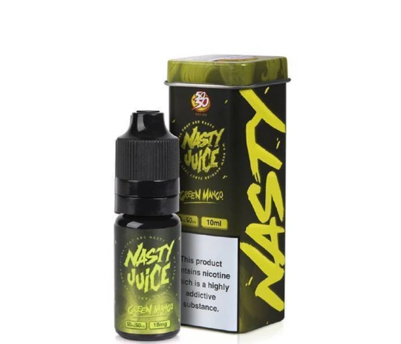 NASTY JUICE 10ml E-Liquid – Fat Boy – Green Mango 50/50