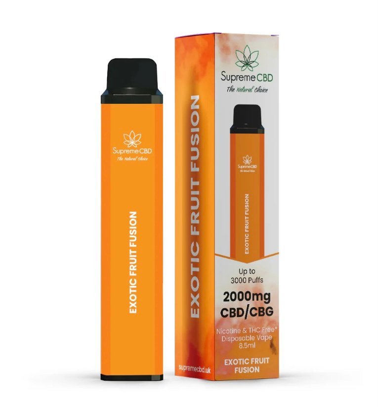 CBD Disposable Vape – Exotic Fruit Fusion (2000mg)