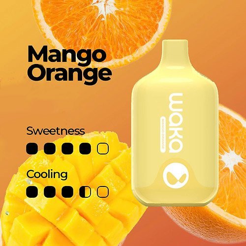 WAKA SMASH 6000 PUFF – MANGO ORANGE