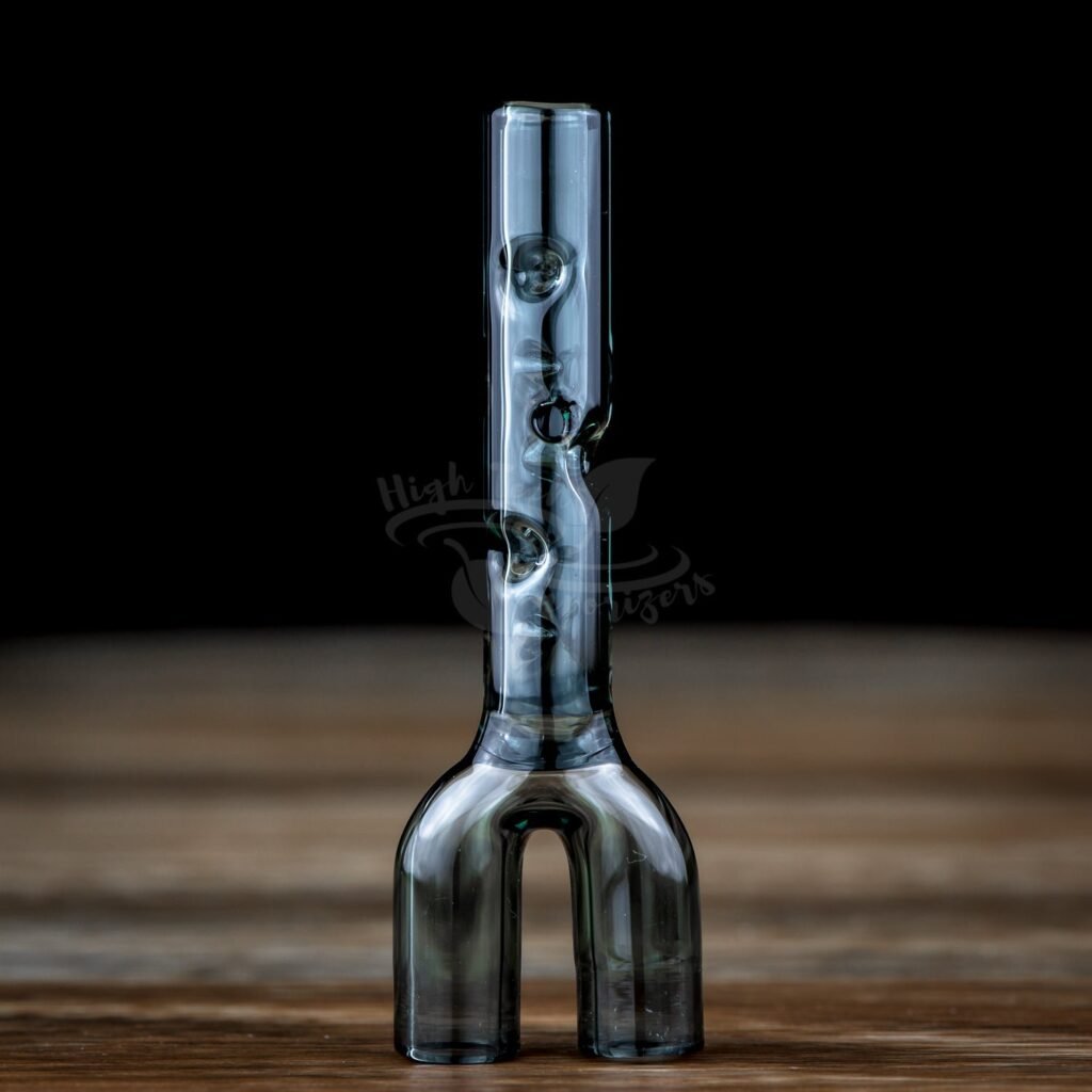 3D Double Barrel Glass VapCap Stem