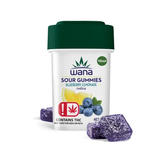 BLUEBERRY LEMONADE Wana Gummies