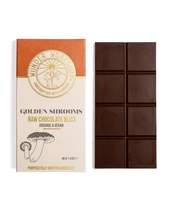 Golden Shrooms Chocolate Edible