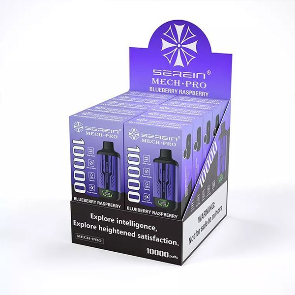 SEREIN MECH-PRO 10000 Puffs Blueberry Raspberry - Image 2