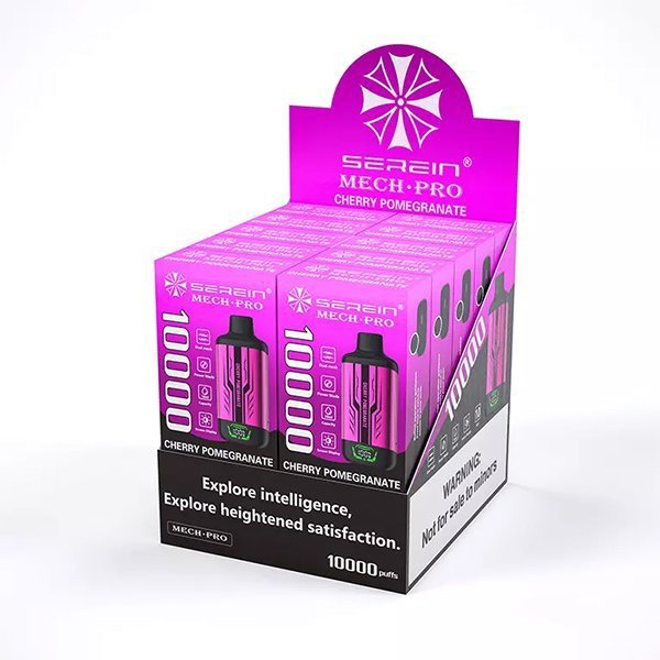 SEREIN MECH-PRO 10000 Puffs Cherry Pomegranate - Image 2