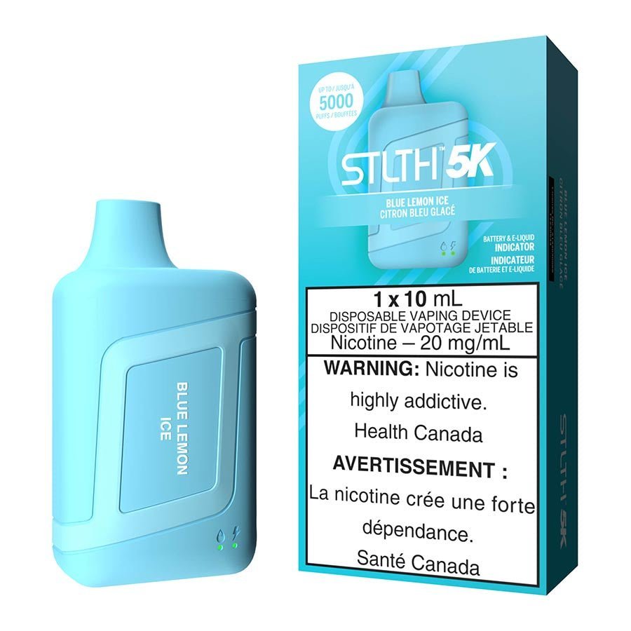 STLTH 5K Disposable Vape Device - Blue Lemon Ice