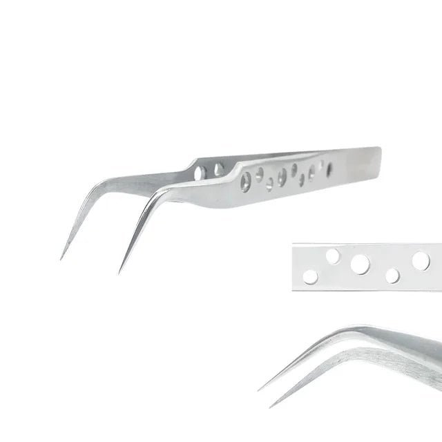 Anti-Static Precision Stainless Curved Tip Tweezers